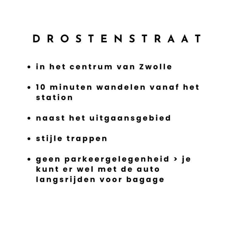 Drostenstraat 3 Zwolle (Overijssel) Exterior foto